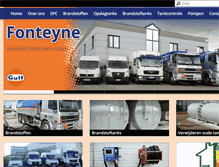 Tablet Screenshot of fonteyne.be